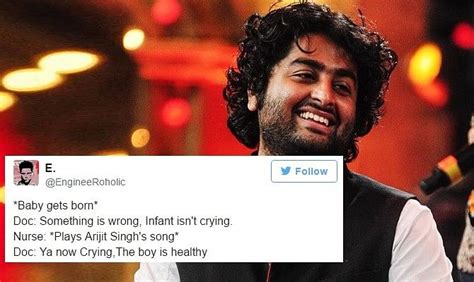 Viral And Trending Funny Tweets On Bollywood Singer Arijit Singh - अरिजीत के गानों का हुआ कुछ ...