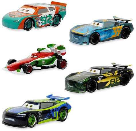 Disney Pixar Cars Cars 3 Pullback Die Cast Murray Clutchburn, Michael Rotor, Francesco Bernoulli ...