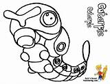 Caterpie Pokemon Coloring Pages  Ideas sketch template