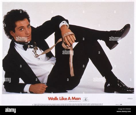 WALK LIKE A MAN, US lobbycard, Howie Mandel, 1987. ©MGM/courtesy Stock ...