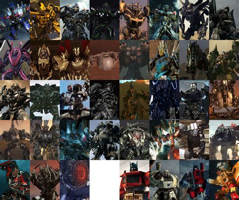 Transformers Movies Games Characters by MnstrFrc on DeviantArt