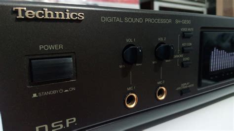 TECHNICS SH-GE90 Stereo Graphic Equalizer/DSP/TOP STAV (Made In Japan ...