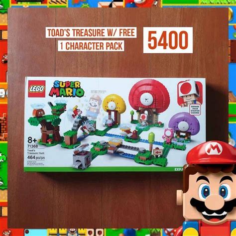 Lego Mario Toad's Treasure Hunt, Hobbies & Toys, Toys & Games on Carousell