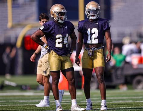 Watch: Highlights from Notre Dame football's 11th preseason practice ...