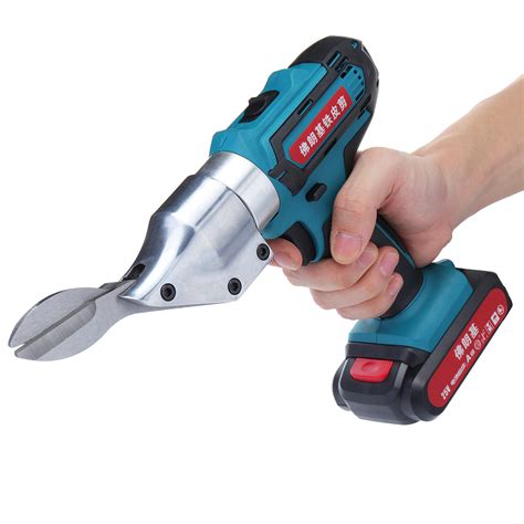 25V Electric Sheet Metal Shear Cordless Rechargeable Tin Snips Cutter – Electronic Pro