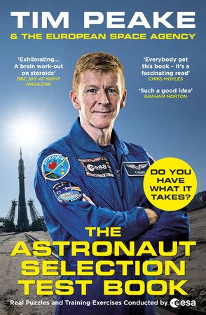 The Astronaut Selection Test Book by Tim Peake & the European Space ...