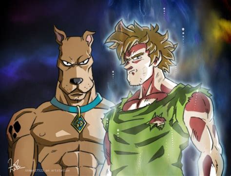 ArtStation - Ultra Instinct Shaggy & Scooby-Doo, Tzuming Ho Cartoon Crossovers, Cartoon Memes ...