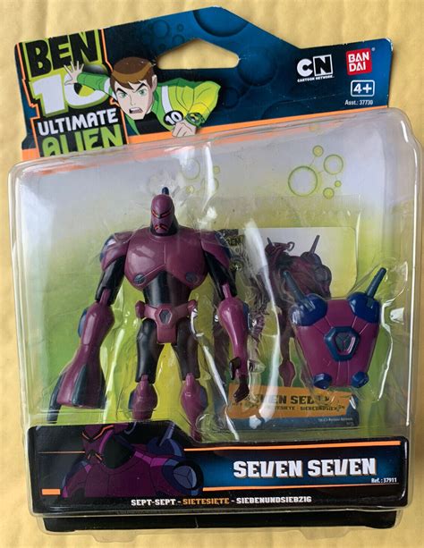 BEN 10 TEN ULTIMATE ALIEN SEVEN SEVEN ACTION FIGURE! 4 INCH 10 CM. VERY RARE! UK | eBay