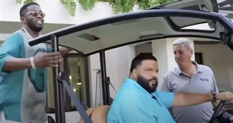 DJ KHALED ‘GRATEFUL’ AFTER DIDDY GIFTS HIM LUXURY GOLF CART - Golf Carting Magazine