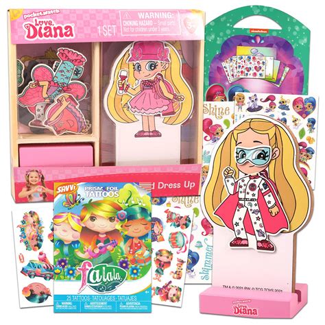 Buy Love Diana Toys Bundle Love Diana Dress Up Set - 26 Pc Love Diana Doll Featuring Magnetic ...