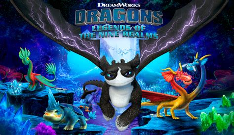 DreamWorks Dragons: Legends of the Nine Realms gameplay trailer shows off all four Dragons ...