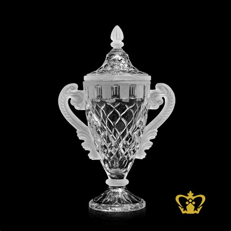 Buy Personalized crystal cup trophy for any sports events customized text engraving logo in ...