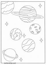 Planets Coloring Pages For Kids 12 Free Printable PDFs sketch template