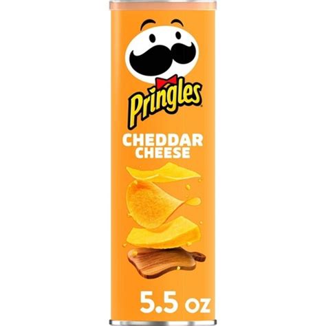 Pringles Cheddar Cheese Potato Crisps Chips - 5.5oz : Target