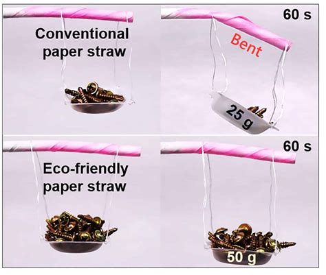 New 100% biodegradable paper straws that do not become soggy