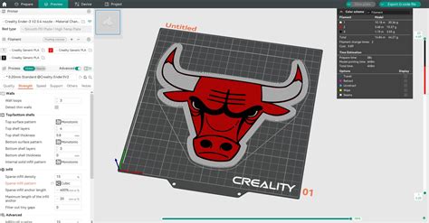 Bulls Logo by SD-3D | Download free STL model | Printables.com