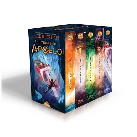 The Trials of Apollo 5-Book Paperback Boxed Set by Rick Riordan - The Trials of Apollo - Disney ...