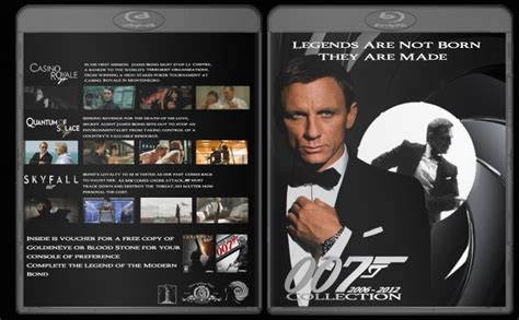 James Bond 007 Collection (2006-2012) Movies Box Art Cover by Wexter