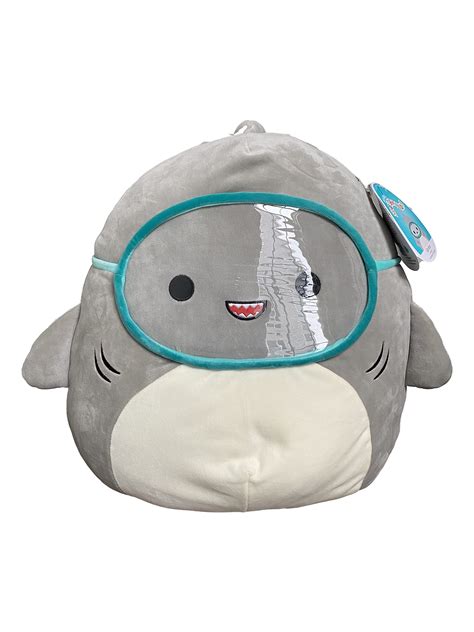 Buy Squishmallows Official Kellytoy Squishy Soft Plush Toy Animal (16 Inch, Gordon The Shark ...