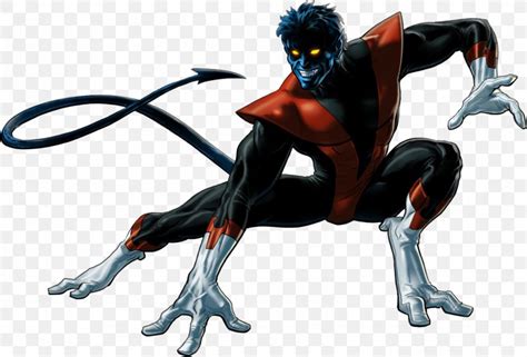 Nightcrawler Marvel: Avengers Alliance Marvel: Ultimate Alliance Mystique Wolverine, PNG ...