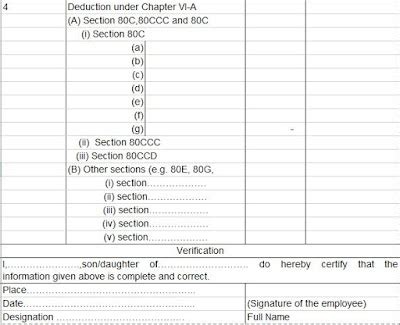 WELCOME TO CA GROUPS: DOWNLOAD FORM 12BB TO CLAIM DEDUCTION BY SALARIED ...