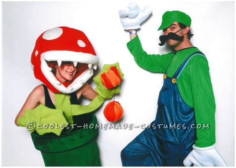 Awesome Woman's Super Mario Piranha Flower Costume