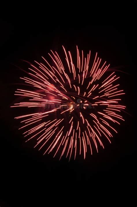 Exploding Fireworks in the Night Sky Stock Image - Image of exploding ...