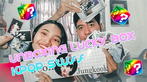 Unboxing Lucky Box Kpop Stuff - YouTube