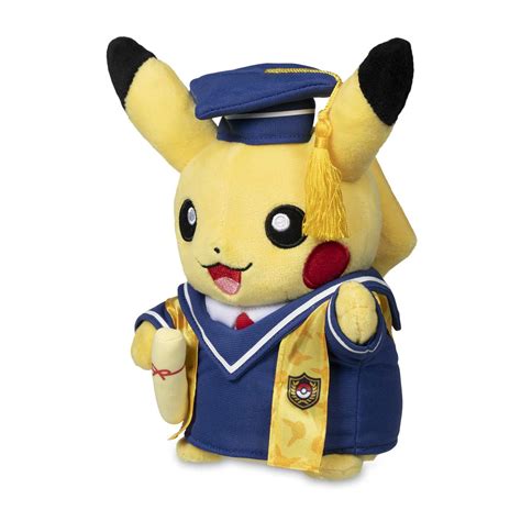 Pikachu Celebrations: Graduate Pikachu Poké Plush - 8 In. | Pokémon Center Official Site