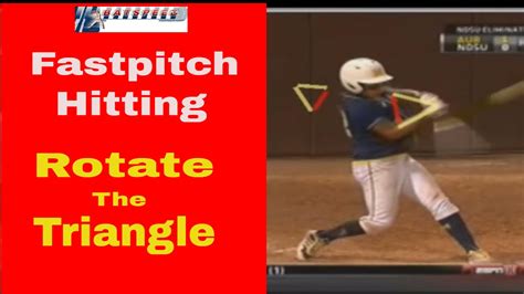 Best Fastpitch Softball Power Hitting Drill - Rotate the Triangle – A ...