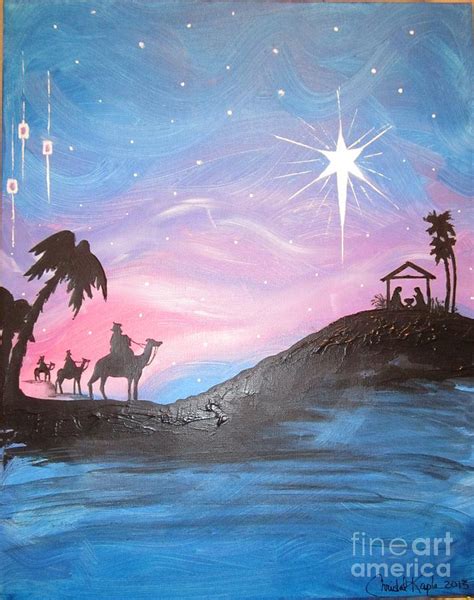 Nativity Painting by Christal Kaple Art | Fine Art America