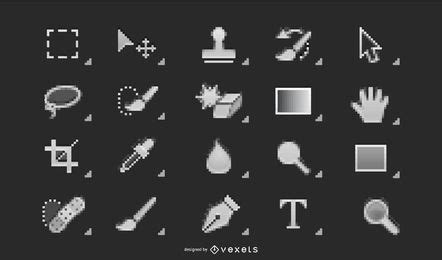 Photoshop Tools Icon at Vectorified.com | Collection of Photoshop Tools Icon free for personal use