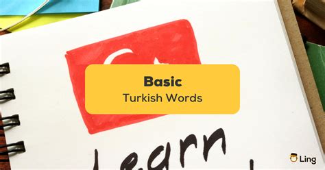 20+ Basic Turkish Words: Easy To Learn For Beginners - ling-app.com