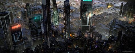 Awe-Inspiring Futuristic City Art & Cityscape Concepts