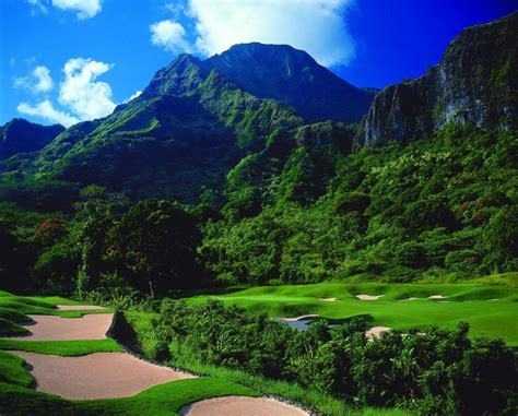 Kaneohe, Hawaii ~ Ko`olau Golf Club encompasses three distinct climate zones and features ...