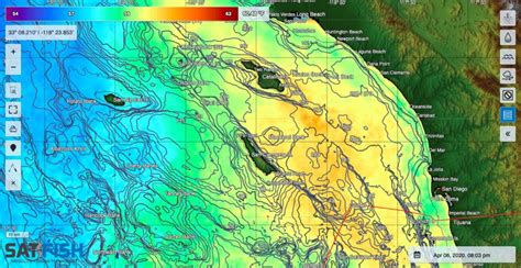 Southern California Offshore Fishing Maps