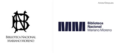 Nuevo logo e identidad para la Biblioteca Nacional Mariano Moreno de Argentina ...