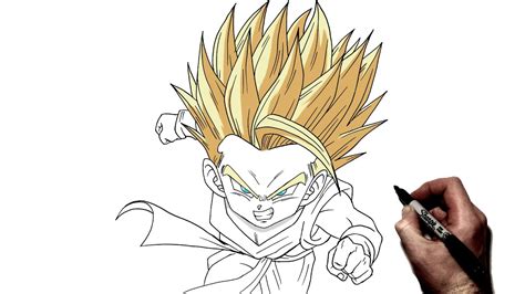 Kid Trunks Ssj Drawing