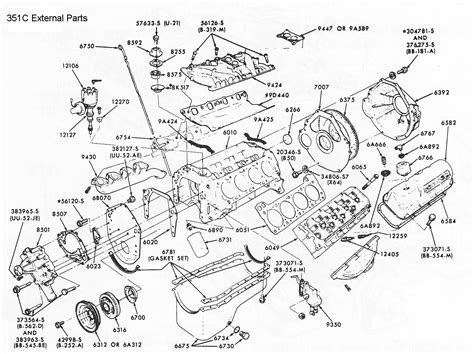 1984 351 Windsor Engine Diagram