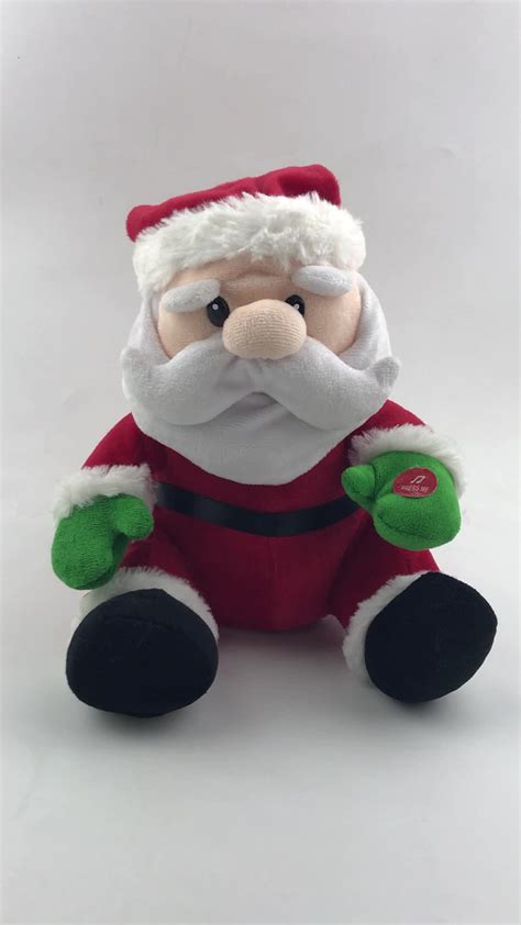 Plush Santa Claus Dolls Plush Toy Musical Dancing Santa Claus - Buy ...