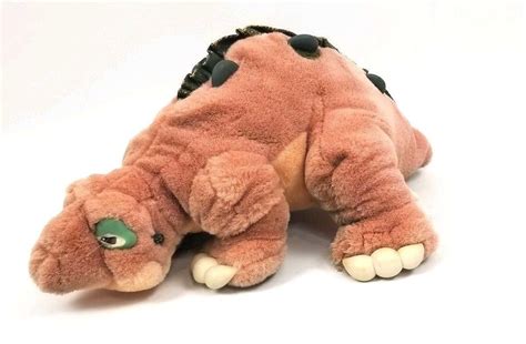 The Land Before Time 1988 Plush Spike Dinosaur Stuffed Toy 13” Vintage Rare #Unbranded (With ...