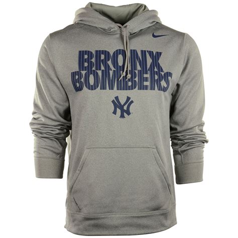 Nike Men'S New York Yankees Bronx Bombers Hoodie in Blue for Men (Gray ...