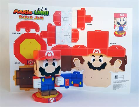 Matt Hawkins - Mario & Luigi Paper Jam Papercraft Premium