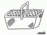 Picnic Basket Coloring Pages  Home sketch template