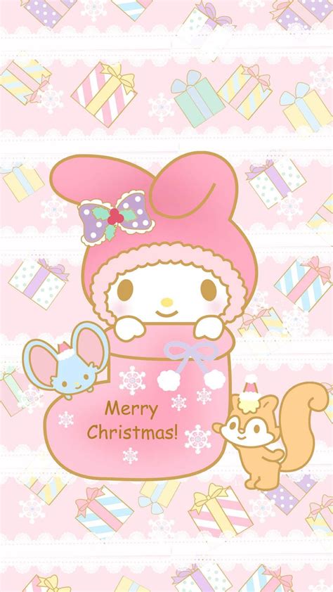 Christmas My Melody Wallpapers - Wallpaper Cave