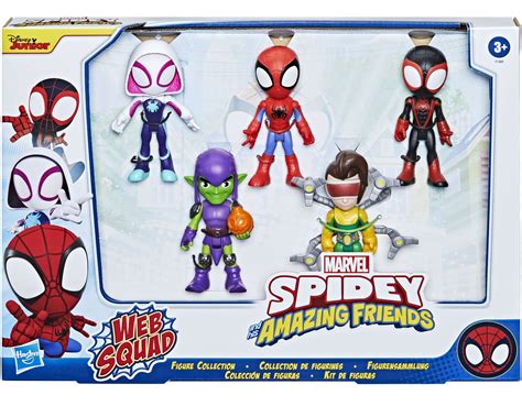 Buy Marvel Spidey & His Amazing Friends Action Figures Superheroes ...