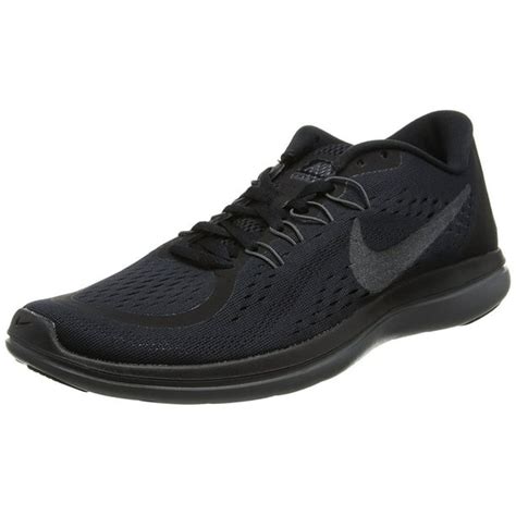 Nike - Nike FLEX 2017 RN Mens Black Lightweight Flexible Running Shoes ...