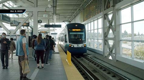 All aboard! Three new Link light rail stations debut in Seattle - YouTube