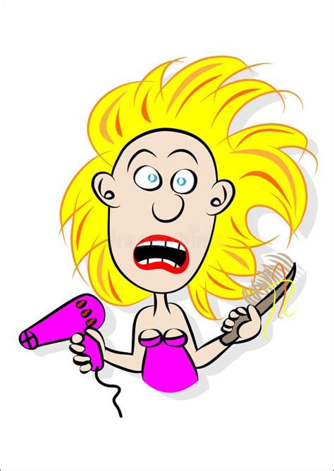 Bad Hair Cartoon Stock Illustrations – 1,470 Bad Hair Cartoon Stock ...