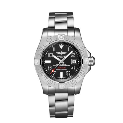 Avenger II Seawolf Stainless steel - Black A17331101B2A1 | Breitling